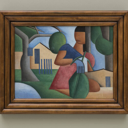 A CAIPIRINHA - TARSILA DO AMARAL DE 1923 57,5 MILHÕES PARA OS HERDEIROS